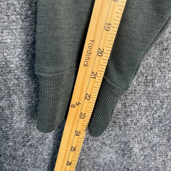 TenTree Banshee Hoodie Women Large Brown Green Colorblock Organic Cotton Neutral - Picture 8 of 12